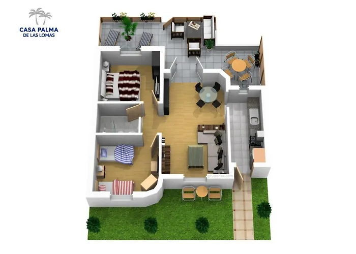 펜션 Casa Palma De Lomas 칼레타데푸스테